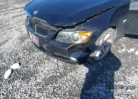 2008 BMW 335I z USA, uszkodzony, nr VIN WBAVB735X8VH23739